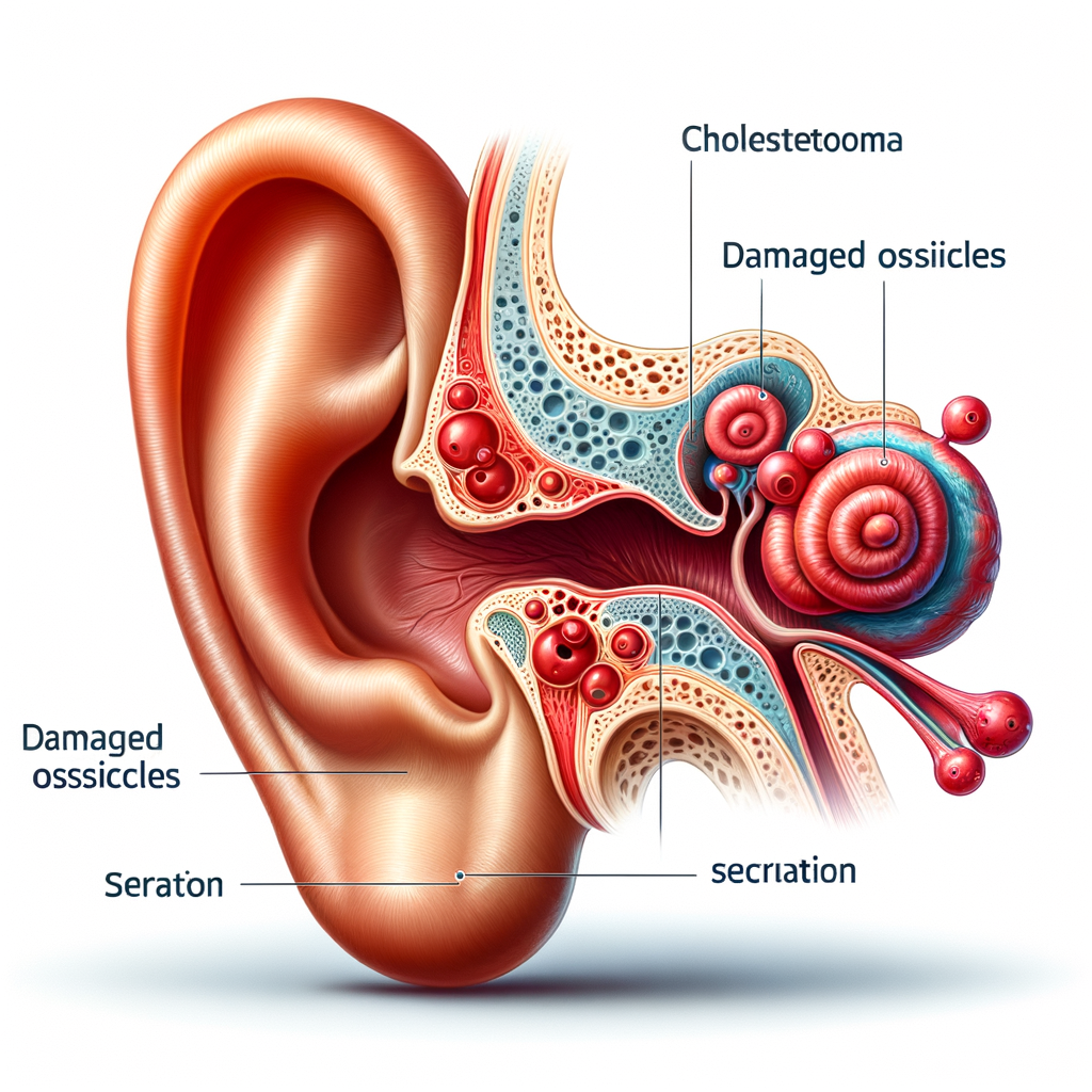 otite média crônica